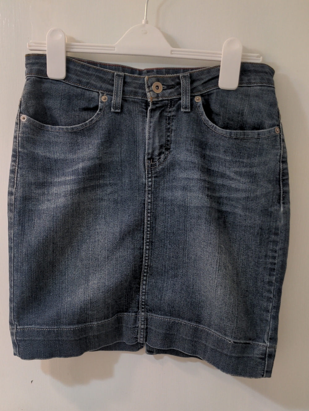 Dickies Dark Blue Denim Jean Skirt